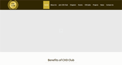 Desktop Screenshot of cxoclub.com